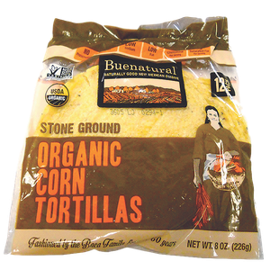 Buenatural Organic Corn Tortillas