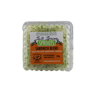 Salt Spring Sandwich Blend Organic Sprouts