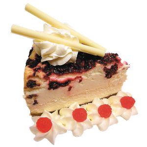 Market Made White Chocolate Raspberry Cheesecake Slice