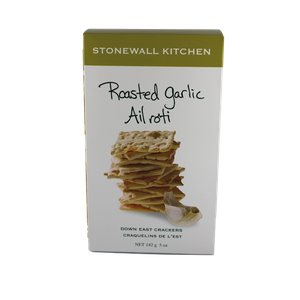 Stonewall Kitchen Roasted Garlic Downeast Crackers