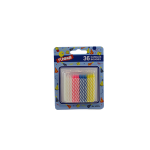 Funfair Candle Striped