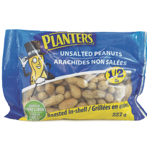 Planters Unsalted Peanuts Roasted In-Shell