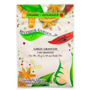 Splendor Garden Organic Garlic Granules