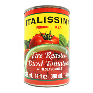Italissima Fire Roasted Diced Tomatoes