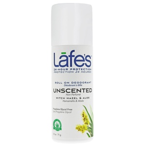 Lafes Hemp Oil Deodorant Unscented