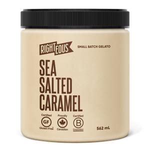 Righteous Sea Salted Caramel Gelato