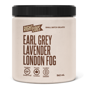 Righteous Earl Grey Lavender London Fog Gelato