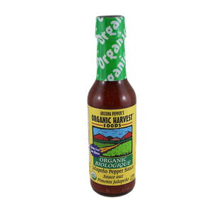 Arizona Peppers Organic Harvest Foods Jalapeno Pepper Sauce