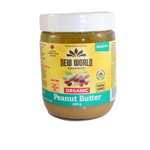New World Organic Peanut Butter Smooth Salted
