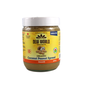 New World Coconut Peanut Butter Unsalted Organic