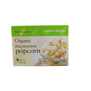 Whole Alternatives Organic Microwave Popcorn Natural