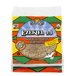Food for Life Ezekiel Organic Sprouted Whole Grain Tortillas