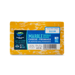 Paradise Island Marble Cheddar Cheese Large