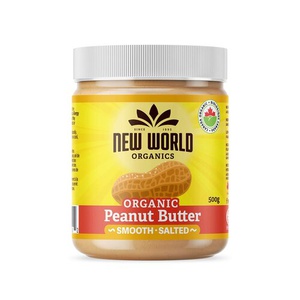 New World Organic Peanut Butter Smooth Salted