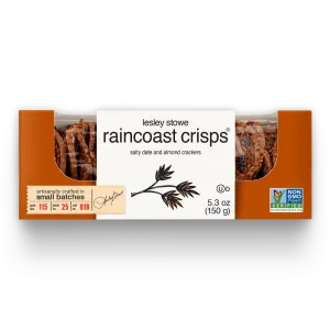 Lesley Stowes Raincoast Crisps Salty Date and Almond