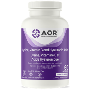 Aor Lysine Vitamin C and Hyaluronic Acid