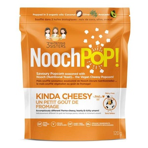 Noochpop Popcorn W/ Nutritional Yeast Kinda Cheesy