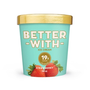 Betterwith 100% Honest Ice Cream Strawberry