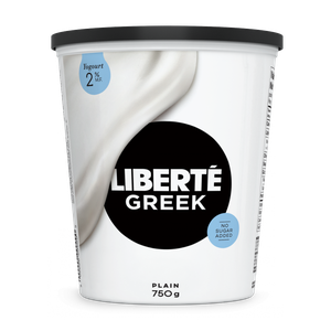 Liberte Greek Yogourt Plain 2%