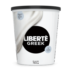Liberte Greek Yogourt Plain 00%mf
