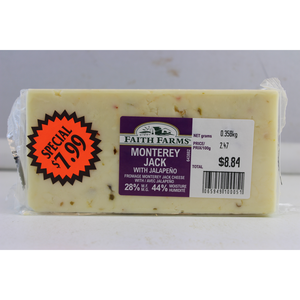 Faith Farms Monterey Jack With Jalapeno Cheese