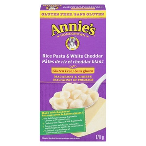 Annies Gluten Free Rice Pasta Shells & White Cheddar
