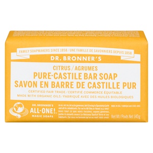 Dr Bronners Org All-One Hemp Pure Castile Soap Citrus Orang