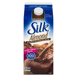 Silk True Almond Beverage Dark Chocolate