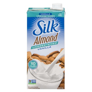 Silk True Almond Vanilla Unsweetened