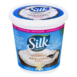 Silk Vanilla Unsweetened Dairy Free Coconut