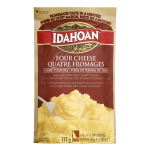 Idahoan Mashed Potatoes Four Cheese