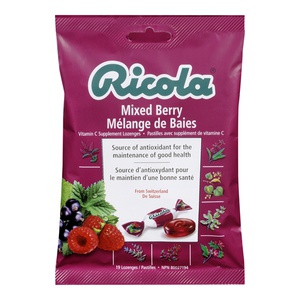 Ricola Mixed Berry Lozenges