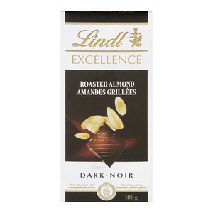 Lindt Excellence Dark Roasted Almond
