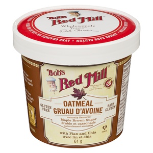 Bobs Red Mill Instant Oatmeal Maple Brown Sugar