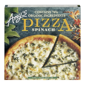 Amys Pizza Spinach