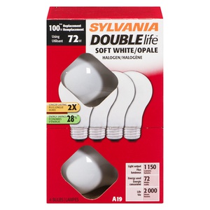 Sylvania Soft White Bulb 72w