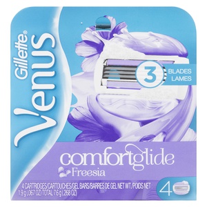 Gillette Venus Breeze Shave Gel Bars Cartridges
