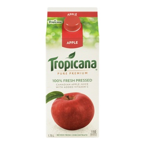 Tropicana 100% Fresh Pressed Apple Juice