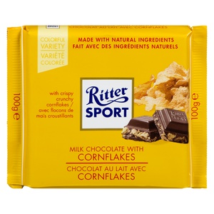 Ritter Sport Milk Chocolate W/ Cornflakes