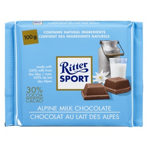 Ritter Sport Milk Alpine Milk Chocolate