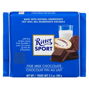Ritter Sport Milk Chocolate Bar