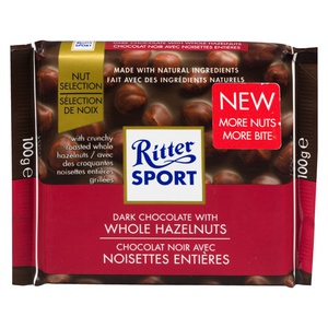 Ritter Sport Dark Chocolate Hazelnuts
