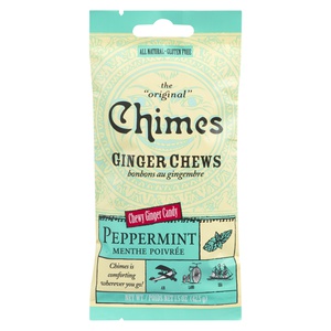 Chimes Ginger Chews Peppermint