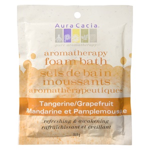 Aura Cacia Aromatherapy Foam Bath Tangerine/Grapefruit