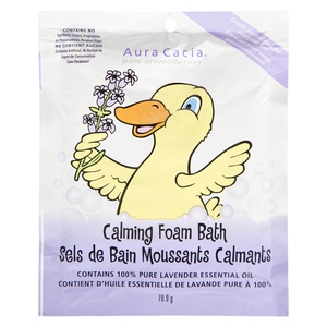 Aura Cacia Aromatherapy Kids Calming Foam Bath