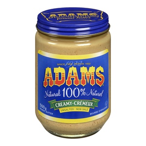 Adams Peanut Butter Creamy Unsalted