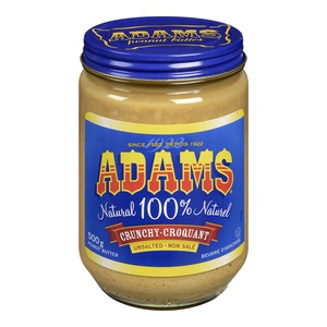 Adams Peanut Butter Crunchy Unsalted
