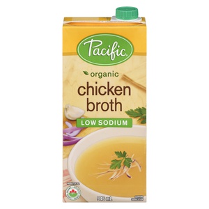Pacific Foods Organic Chicken Broth Low Sodium