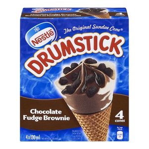 Nestle Drumsticks Chocolate Fudge Brownie