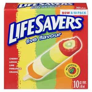 Life Savers Popsicles